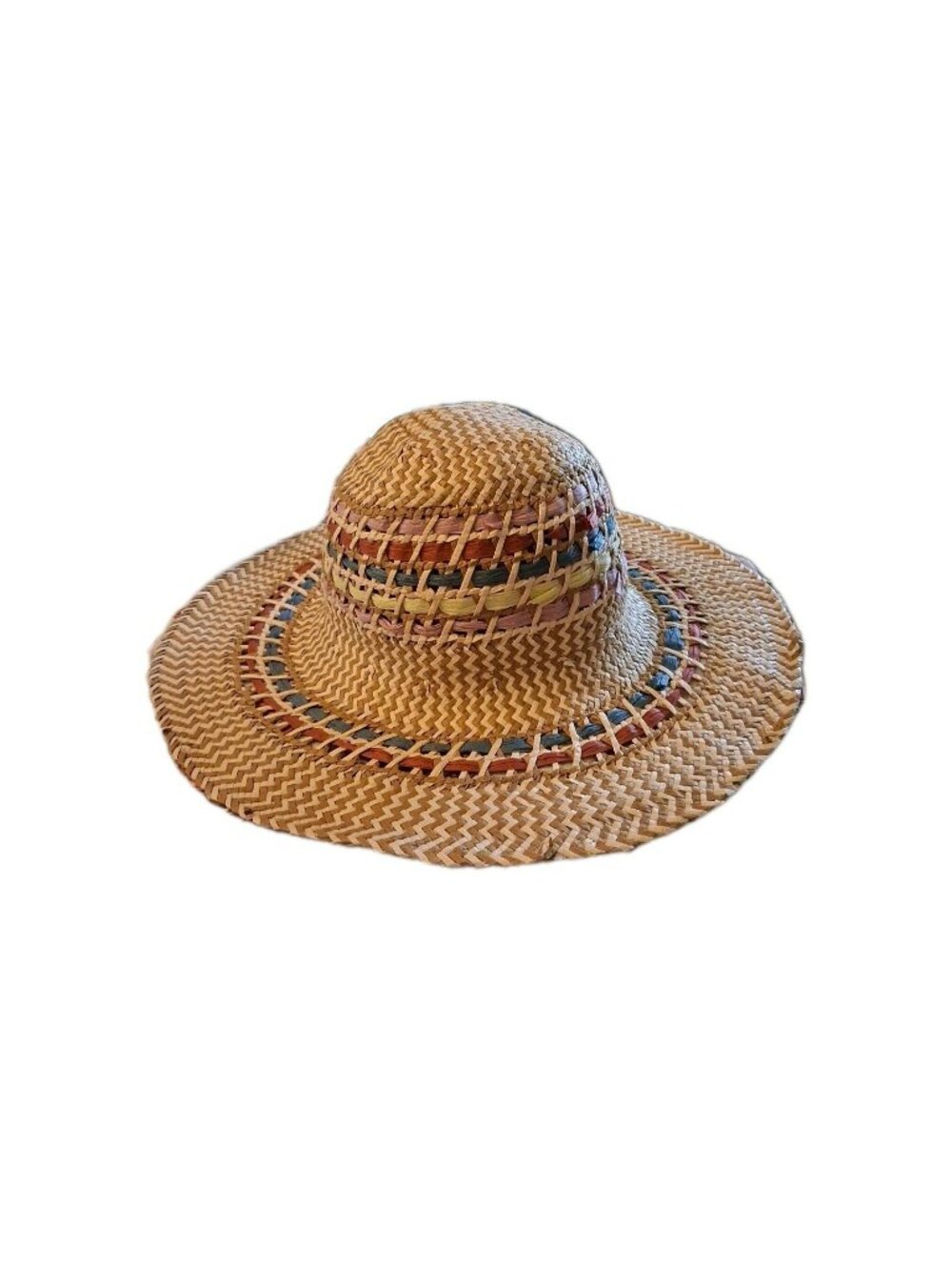 Rafaello Bettini Straw Hat Woven Italy